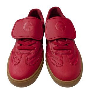 CBG Guess Los Angeles Womens Red Lace Up w/Flap Sneakers Size 8 New w/out Box